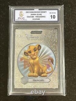 Simba (Cub) /100 Fireworks Kakawow Phantom Disney 100 2023 The Lion King MGC 10