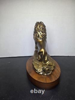 Simba Lion King 20 Years Service Award Disney Bronze Statue Cast Member