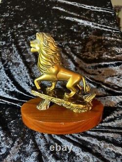 Simba Lion King 20 Years Service Award Disney Bronze Statue Cast Member