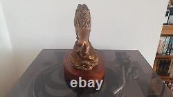 Simba Lion King Statue 20 Years Disney Service Award Bronze BOXED WITH PIN