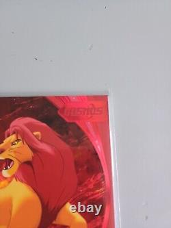 Simba lion king 2023 Kakawow Cosmos /75 Disney 100 All Star Red