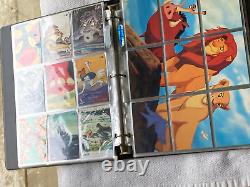 SkyBox Disney's Lion King Series 1 & 2 Trading Cards with Binder + ALL Inserts