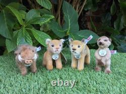 Steiff Disney Lion King Gift Set of Four BEAR SHOP