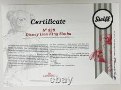 Steiff Disney Lion King Simba Limited Edition #328/1994 (355363)