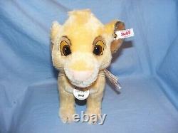 Steiff Disney Simba From the Lion King Limited Edition 355363 Brand New 2019