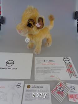 Steiff Lion Simba 355363 24cm Disney Lion King 2019 Limited (7996)