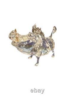 Swarovski 2010 Pumba (The Lion King) Disney Rare, Retired Boxed #1049784