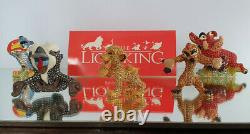 Swarovski ARRIBAS BROTHERS Disney Lion King Set Limited Edition Figurine Boxed MIB