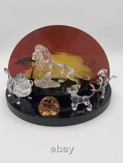 Swarovski Crystal DISNEY'S LION KING-COMPLETE SET Mint Condition-Original Box