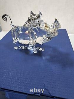 Swarovski Crystal Pumba Disney Lion King Figurine 1049784