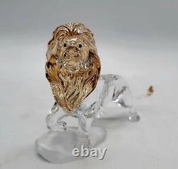 Swarovski Disney Crystal Figurine Mufasa Lion King 1048265 in Box with COA