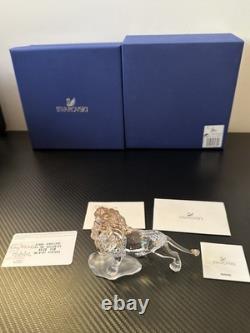 Swarovski Disney Lion King Mufasa 1048265 Retired Crystal Figurine Boxed COA