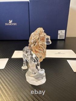 Swarovski Disney Lion King Mufasa 1048265 Retired Crystal Figurine Boxed COA