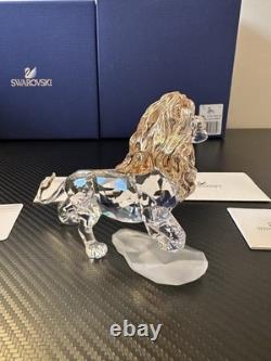Swarovski Disney Lion King Mufasa 1048265 Retired Crystal Figurine Boxed COA