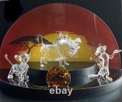 Swarovski Disney Lion King Set with boxes & certificates