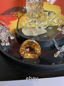 Swarovski Disney the Lion King Complete Set, with Original Packaging