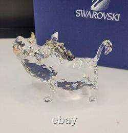 Swarovski Figurine Disney Lion King, Pumbaa Warthog 1049784 MIB