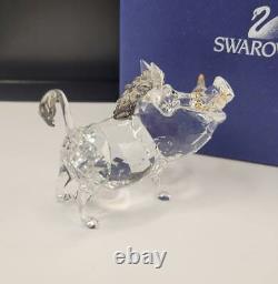 Swarovski Figurine Disney Lion King, Pumbaa Warthog 1049784 MIB