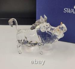 Swarovski Figurine Disney Lion King, Pumbaa Warthog 1049784 MIB