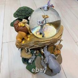 THE LION KING Snow Globe Circle of Life 1994 Wonderland Disney Store JAPAN NEW