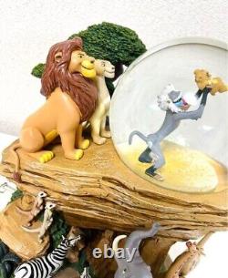 THE LION KING Snow Globe Circle of Life 1994 Wonderland Disney Store from japan