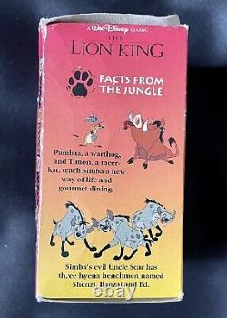 THE LION KING Vintage Disney Burger King Collector Series Plastic Cup 1994