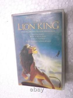 THE LION KING elton john hans zimmer 1995 RARE orig CASSETTE TAPE INDIA indian