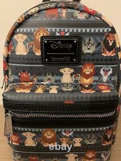 TRUSTED Loungefly Disney The Lion King Tribal Chibi Mini Backpack BRAND NEW