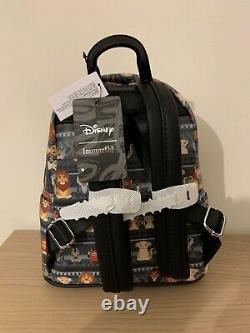 TRUSTED Loungefly Disney The Lion King Tribal Chibi Mini Backpack BRAND NEW