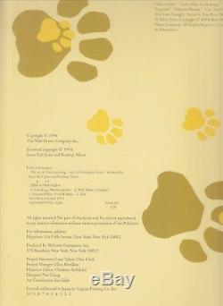 The Art of the Lion King by Christopher Finch (1994) Hardcover/DJ 1ST/1STDISNEY