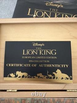 The LIon King European LImited Edition PIn Collection