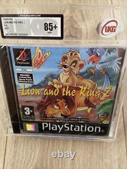 The Lion And The King 2 Ps1 Amazing Graded 85 Plus Extremely Rare Mint