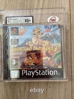 The Lion And The King 2 Ps1 Amazing Graded 85 Plus Extremely Rare Mint