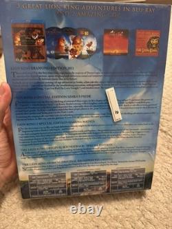 The Lion King 1-3 Trilogy Limited Edition In Wooden Box Brand New & Sealed