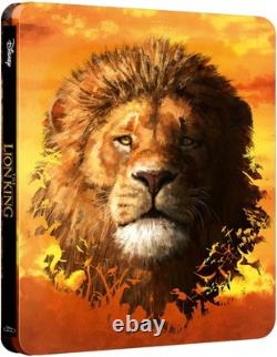 The Lion King (1994 & 2019) Uk Exclusive 4k + Blu Ray Steelbooks New & Sealed