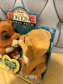 The Lion King 2 Simba's Pride Magnetic Kissing Kiara & Kovu Soft Toys 1998