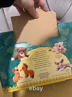 The Lion King 2 Simba's Pride Magnetic Kissing Kiara & Kovu Soft Toys 1998