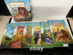 The Lion King 6 New Adventures Grolier Disney 1994 6 book hardback box set rare