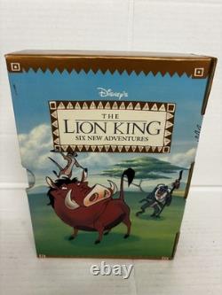 The Lion King 6 New Adventures Grolier Disney 1994 6 book hardback box set rare