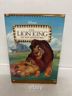 The Lion King 6 New Adventures Grolier Disney 1994 6 book hardback box set rare
