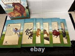 The Lion King 6 New Adventures Grolier Disney 1994 6 book hardback box set rare
