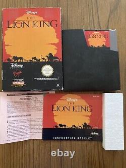 The Lion King Boxed (PAL-A) Nintendo Entertainment System NES RARE UK Complete