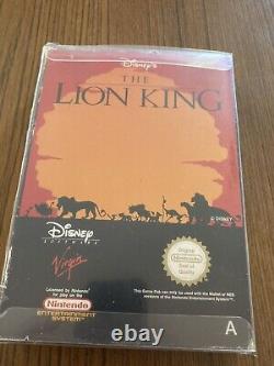 The Lion King Boxed (PAL-A) Nintendo Entertainment System NES RARE UK Complete