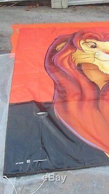 The Lion King Disney Simba's Pride Banner 10 Feet X 24 Feet Promotion Item Rare