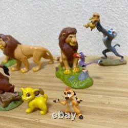 The Lion King Figure 9 Set Simba Nala Mufasa Zazu Rafiki Timon Pumbaa DISNEY