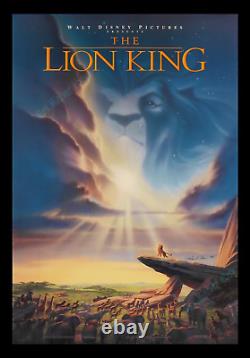 The Lion King? Hand-signed & Dated 1994 Disney Artist Proof Movie Poster 1-sh