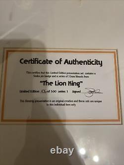 The Lion King Limited Edition Presentation WDW Pin and 35mm Film From The Movie