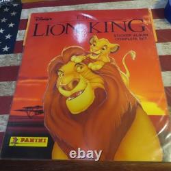 The Lion King Panini Complete Sticker Set with Album Disney from Disney ++Sealed++