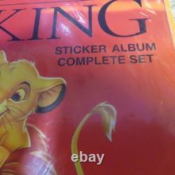 The Lion King Panini Complete Sticker Set with Album Disney from Disney ++Sealed++