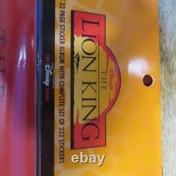 The Lion King Panini Complete Sticker Set with Album Disney from Disney ++Sealed++